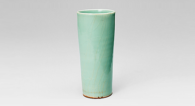 Vase with Cylindrical Body, named <i>Ōuchitsutsu</i>