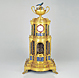 Clock Decorated with a Bird on a Cup