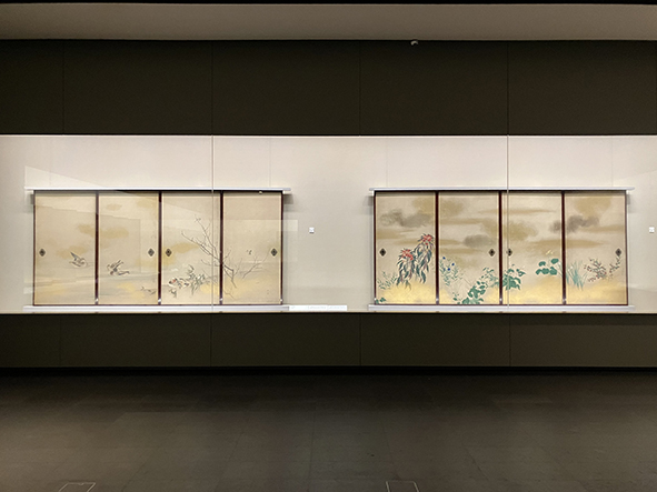 山口素絢・松村景文