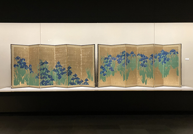 燕子花図屏風